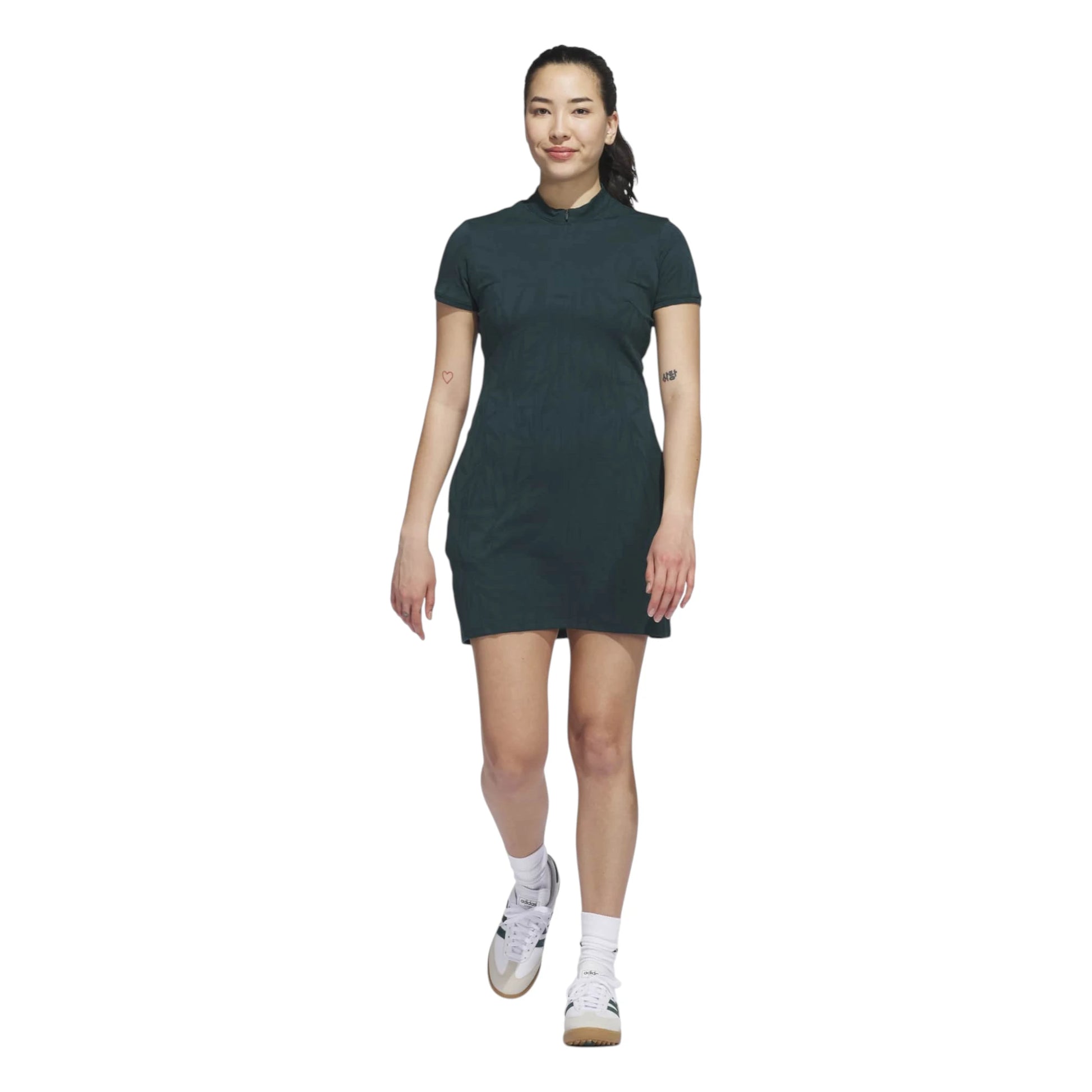 adidas Ladies Go-To Jacquard Golf Dress JL8316