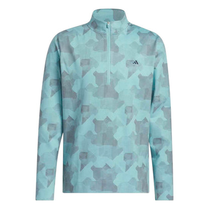 adidas Go-To Printed 1/4 Zip Golf Sweatshirt JM0168