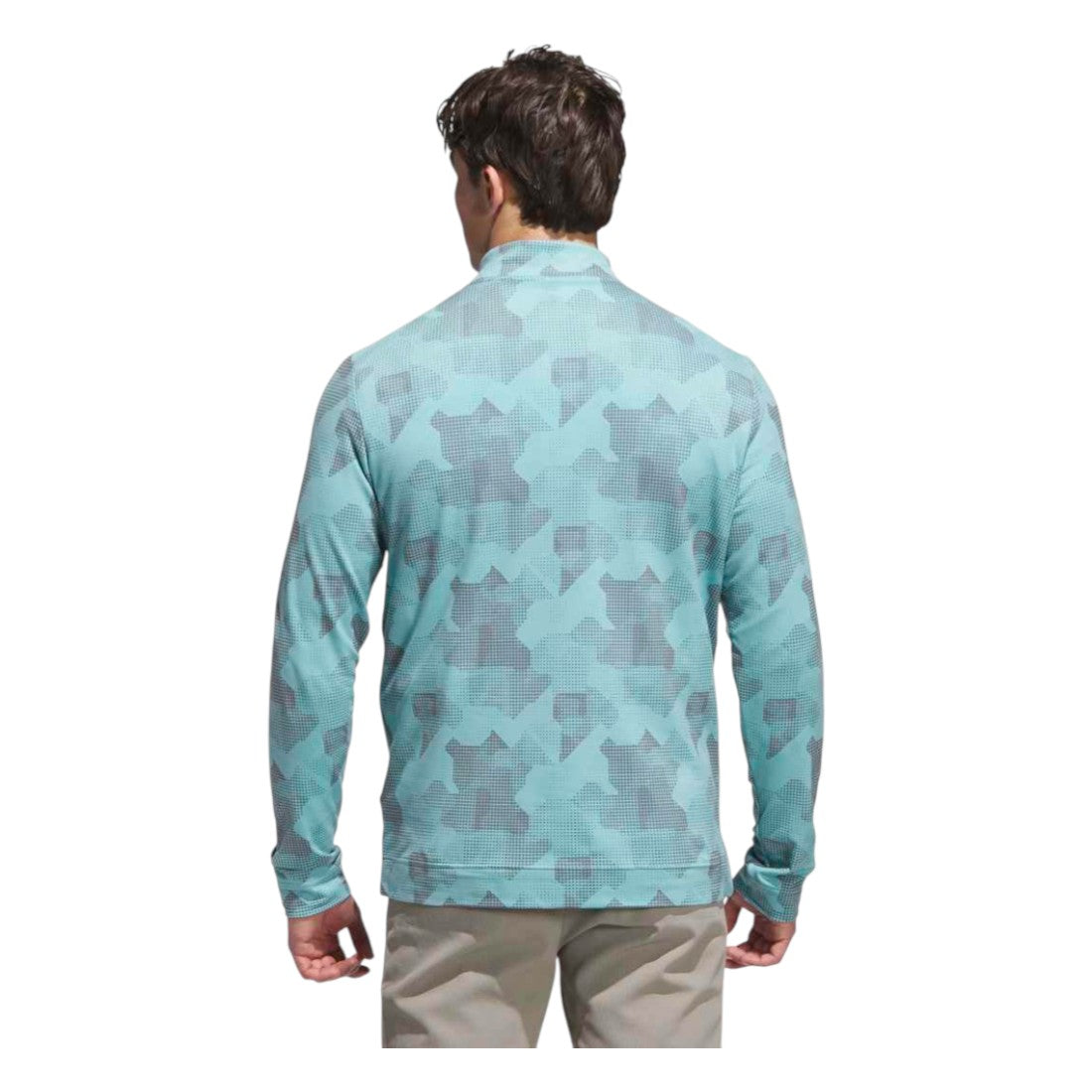 adidas Go-To Printed 1/4 Zip Golf Sweatshirt JM0168