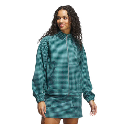 adidas Ladies Ultimate365 Gingham Golf Jacket JN7558