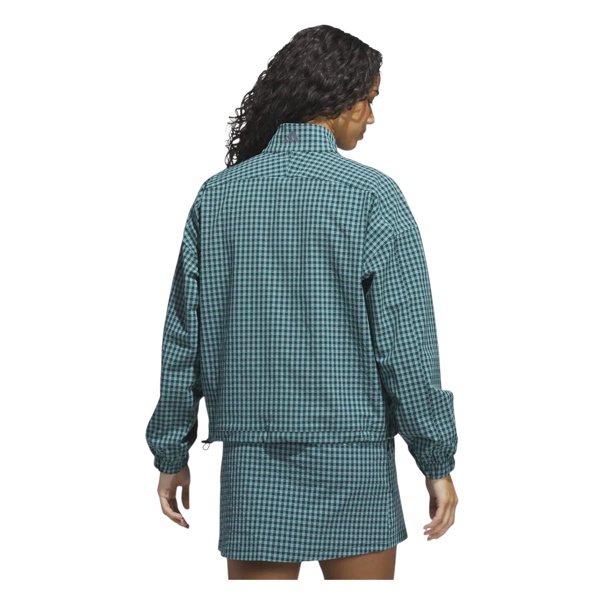 adidas Ladies Ultimate365 Gingham Golf Jacket JN7558