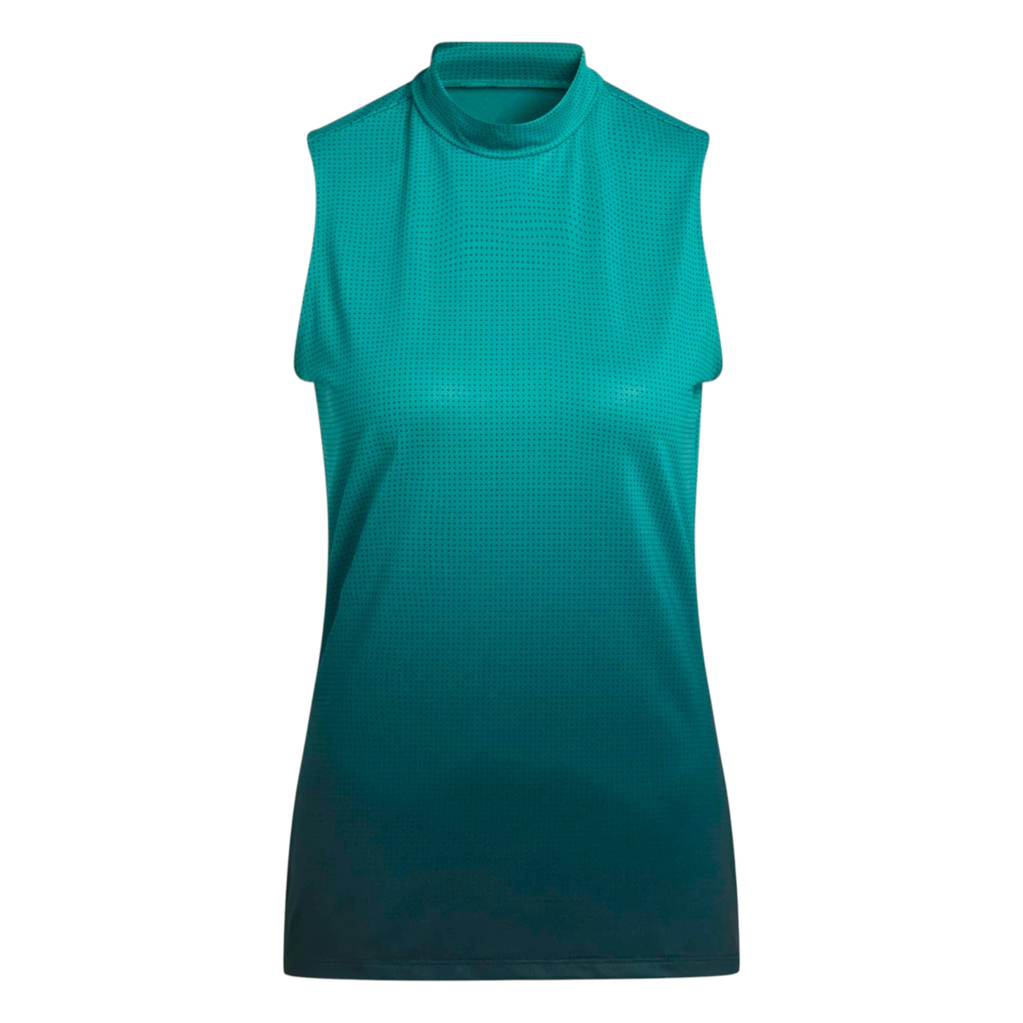 adidas Ladies Ultimate365 Gradient Sleeveless Mock Golf Top JN8385