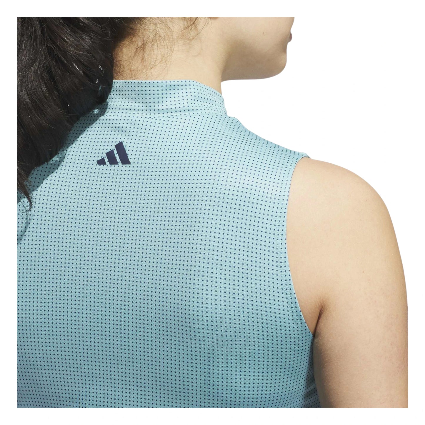 adidas Ladies Ultimate365 Gradient Sleeveless Mock Golf Top JN8386
