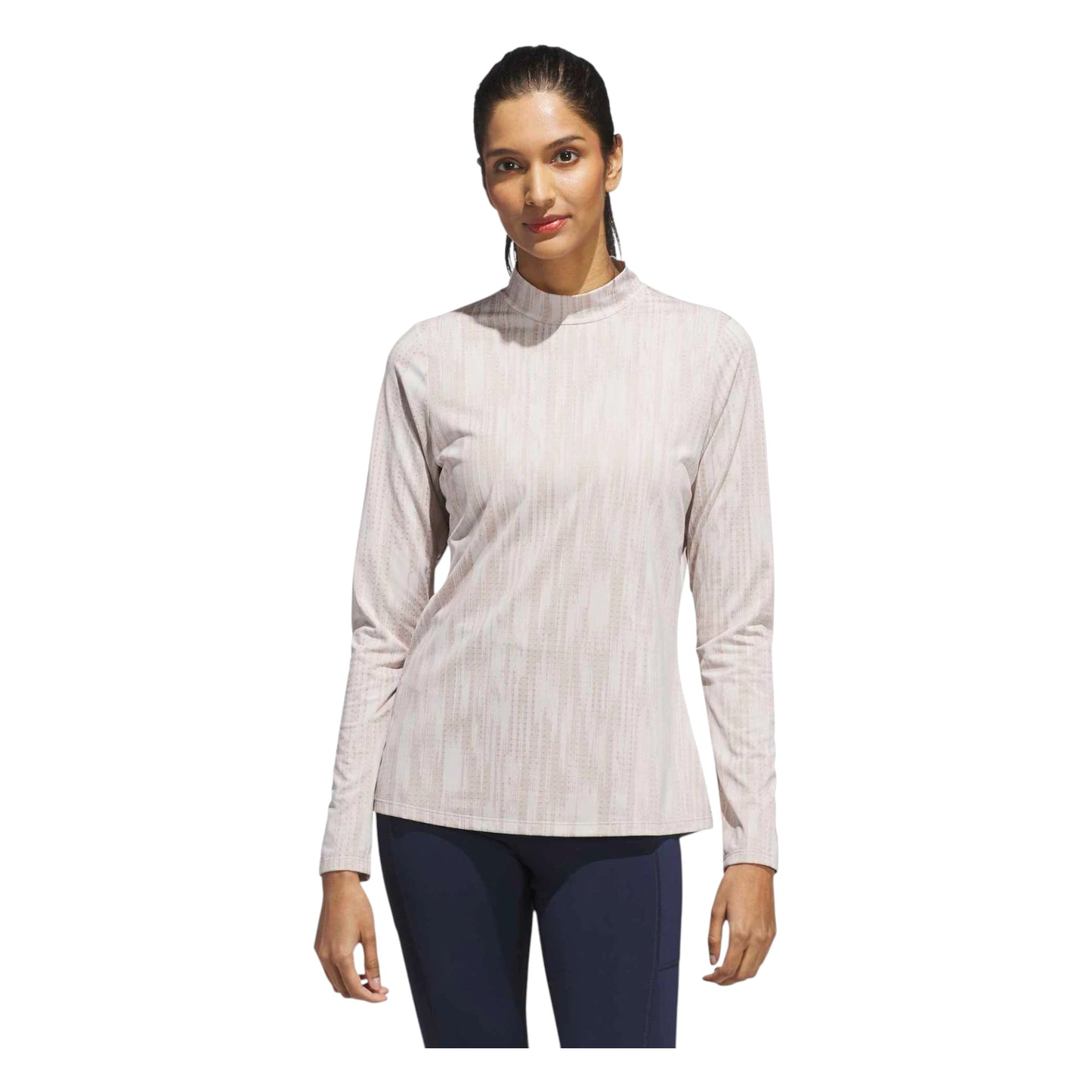 adidas Ladies Ultimate365 Jacquard Golf Top JN8404