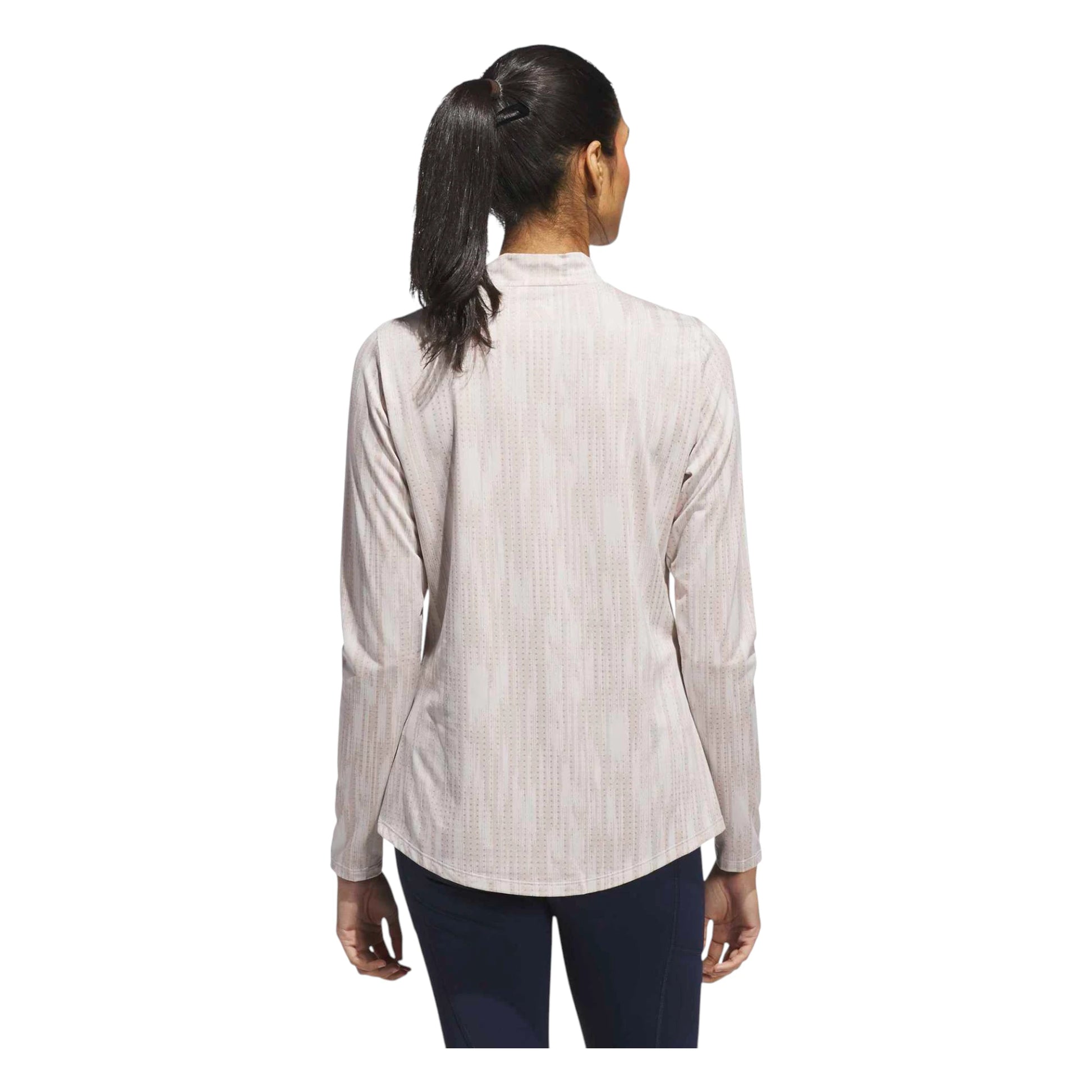 adidas Ladies Ultimate365 Jacquard Golf Top JN8404