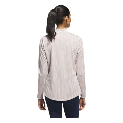 adidas Ladies Ultimate365 Jacquard Golf Top JN8404