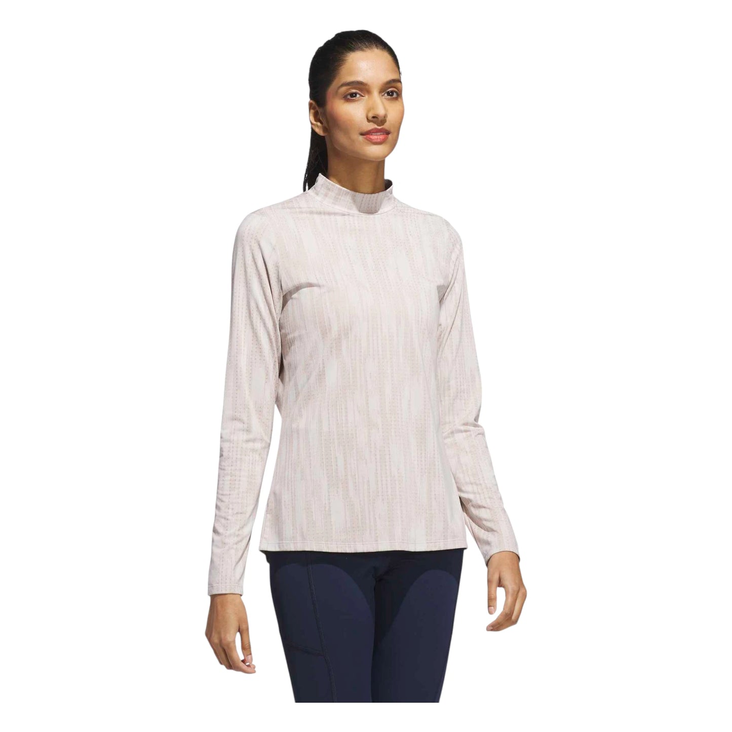 adidas Ladies Ultimate365 Jacquard Golf Top JN8404