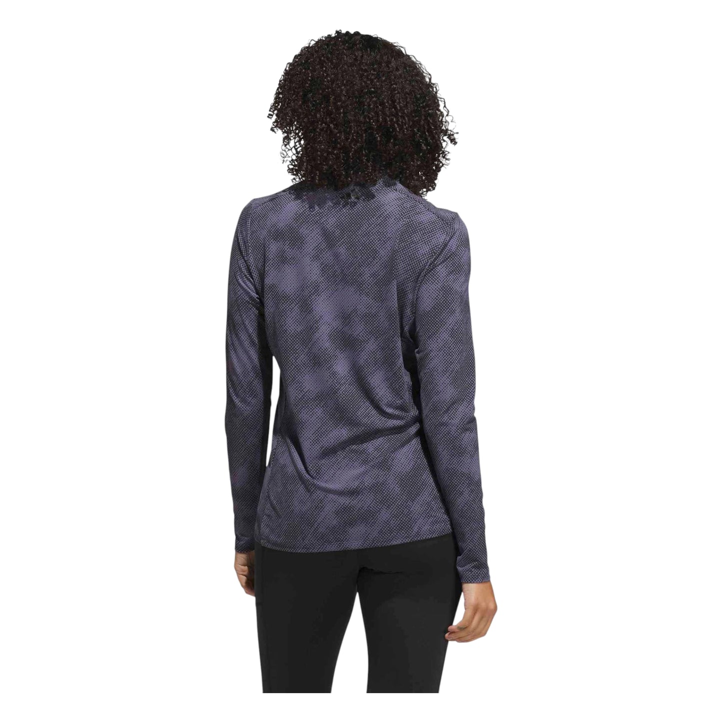 adidas Ladies Ultimate365 Printed Golf 1/4 Zip JN8413