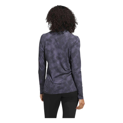 adidas Ladies Ultimate365 Printed Golf 1/4 Zip JN8413