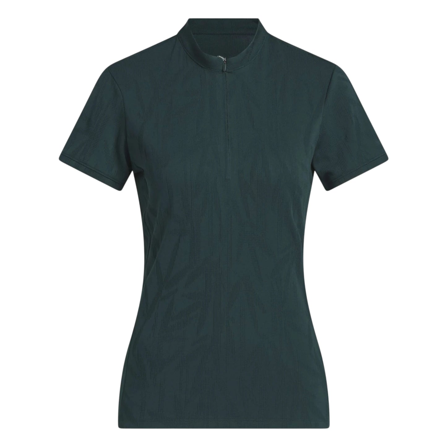 adidas Ladies Go-To Jacquard Short Sleeve Golf Polo Shirt JN8415