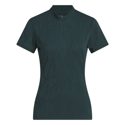 adidas Ladies Go-To Jacquard Short Sleeve Golf Polo Shirt JN8415