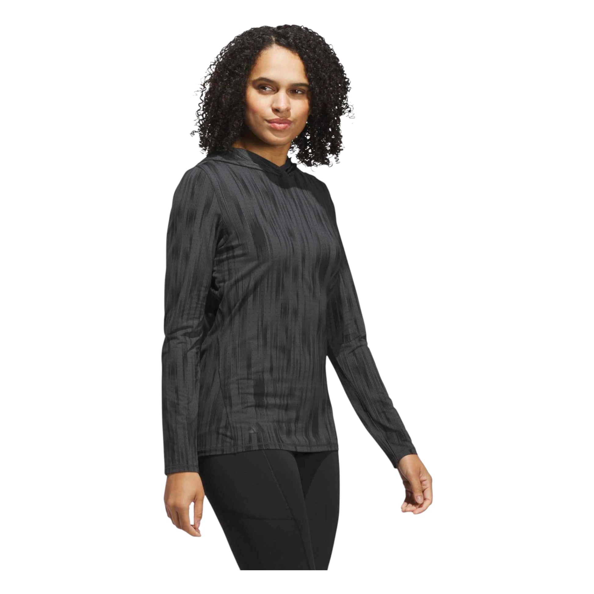 adidas Ladies Ultimate365 HEAT.RDY Printed Golf Hoodie JP3461