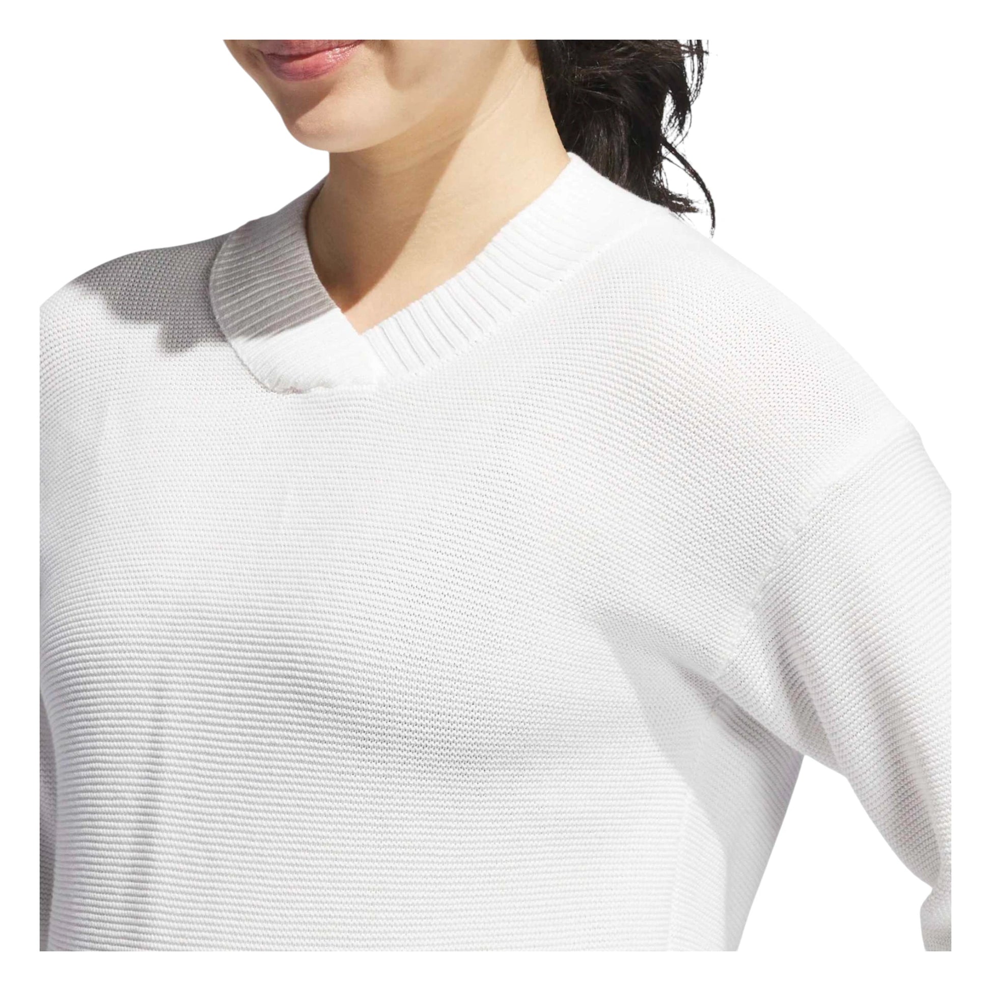 adidas Ladies Ultimate365 Classic Knit Golf Sweater JP3503