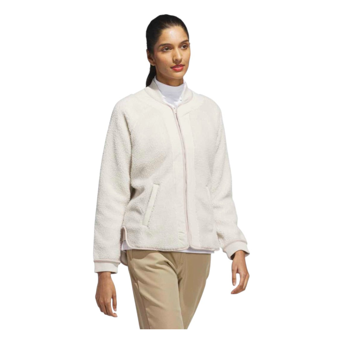 adidas Ladies Go-To Fleece Golf Jacket JP3540