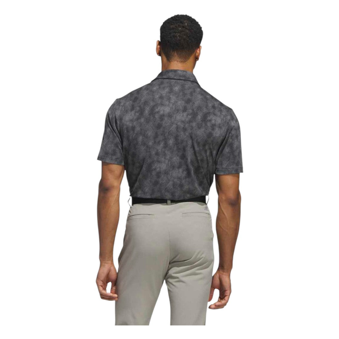 adidas Ultimate365 Textured Print Golf Polo Shirt JW1621