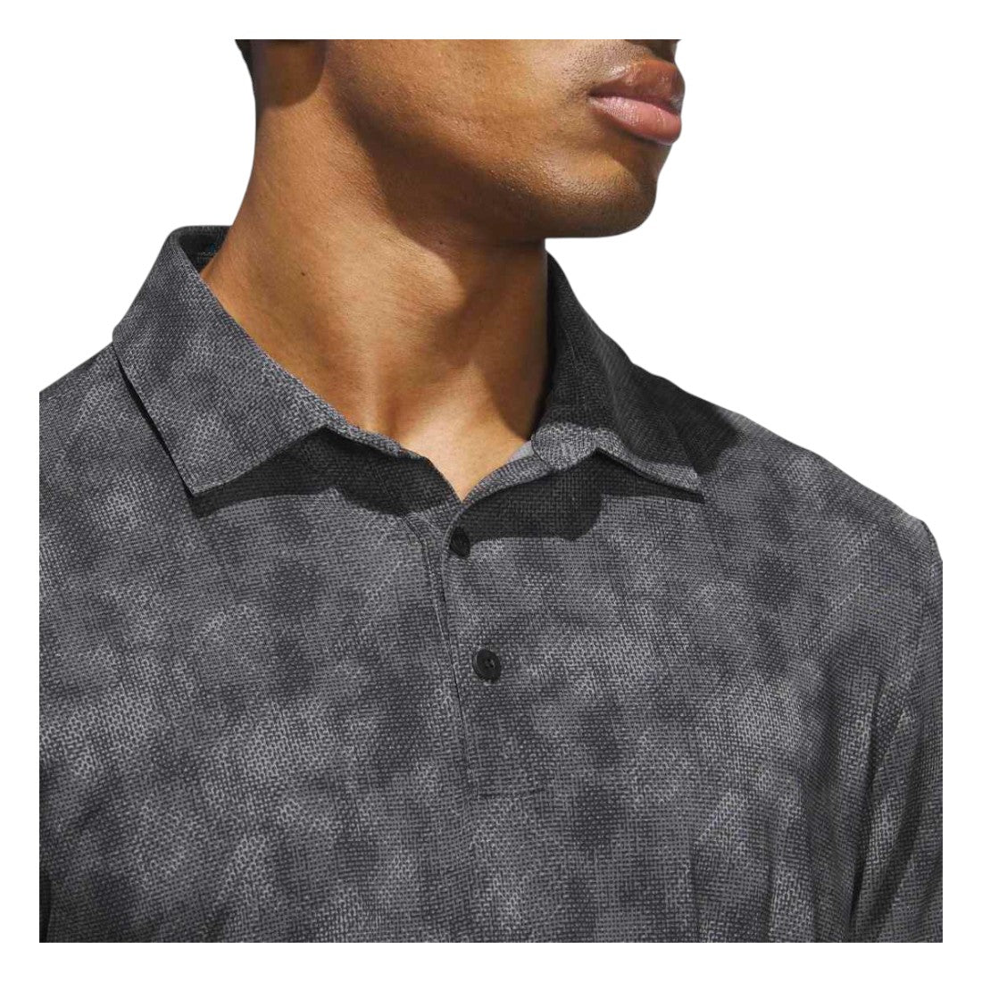 adidas Ultimate365 Textured Print Golf Polo Shirt JW1621
