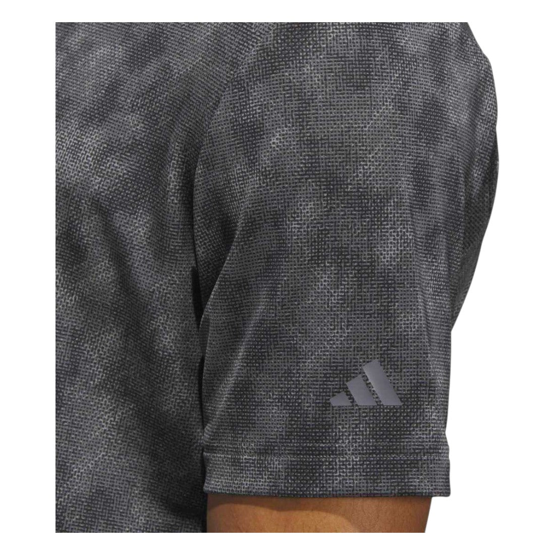 adidas Ultimate365 Textured Print Golf Polo Shirt JW1621