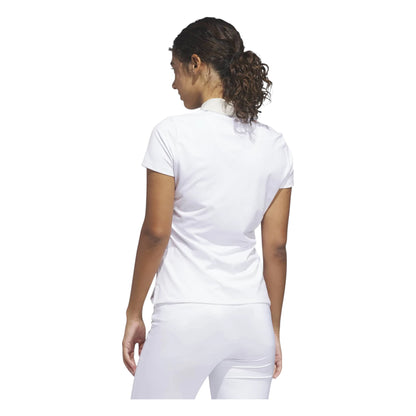 adidas Ladies Ultimate365+ Butterspun Grid Polo Shirt JX6633