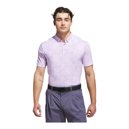 adidas Go-To Printed Golf Polo Shirt JY1914