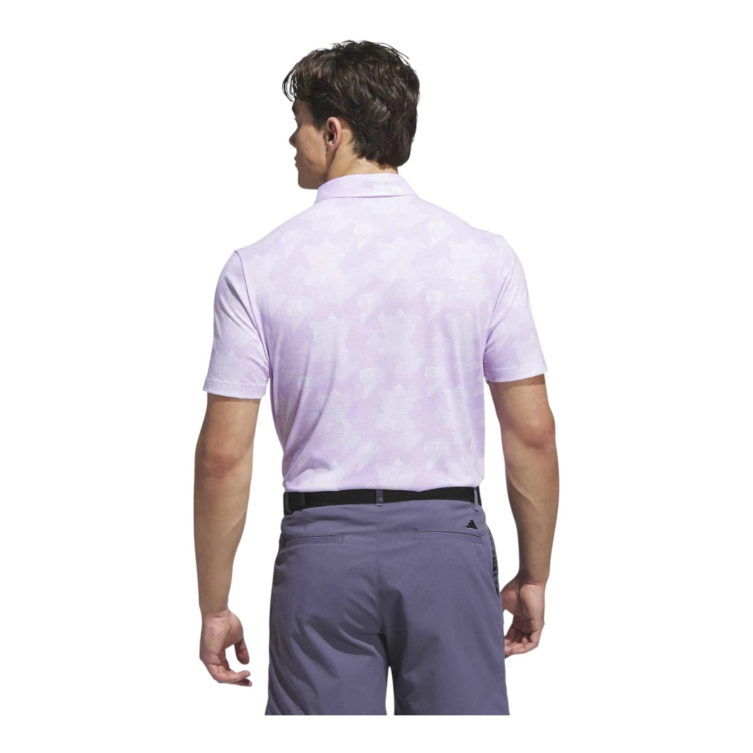 adidas Go-To Printed Golf Polo Shirt JY1914