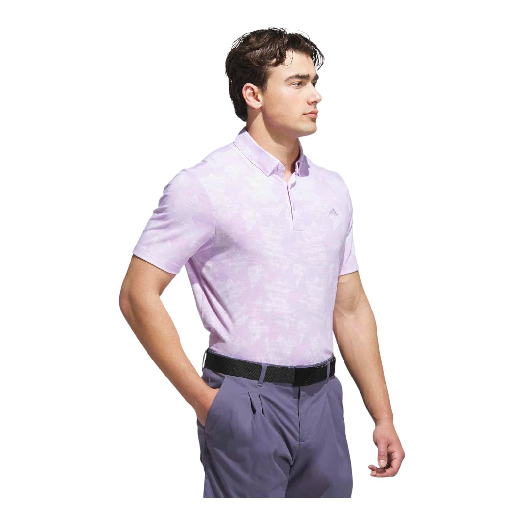 adidas Go-To Printed Golf Polo Shirt JY1914