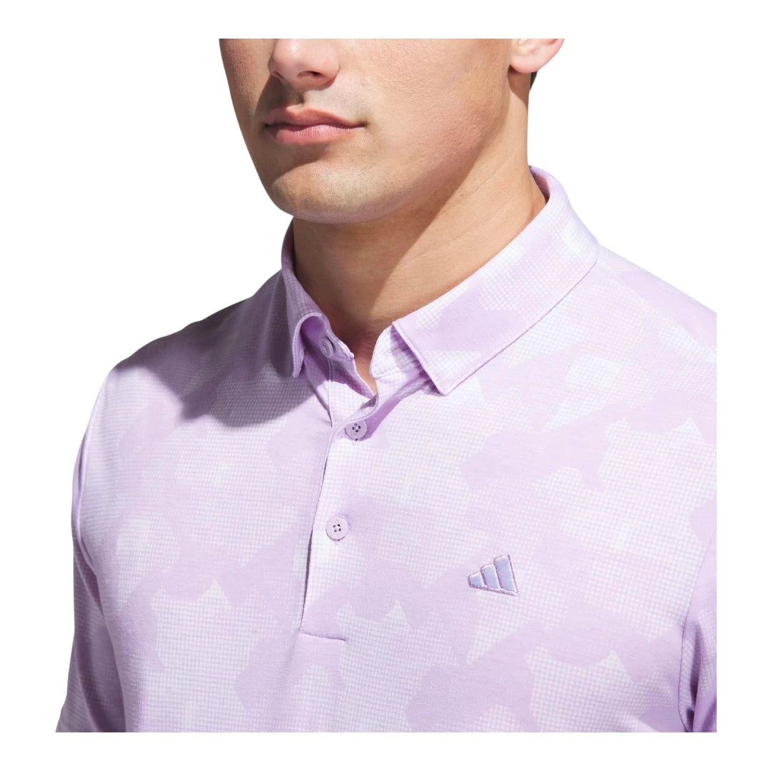 adidas Go-To Printed Golf Polo Shirt JY1914