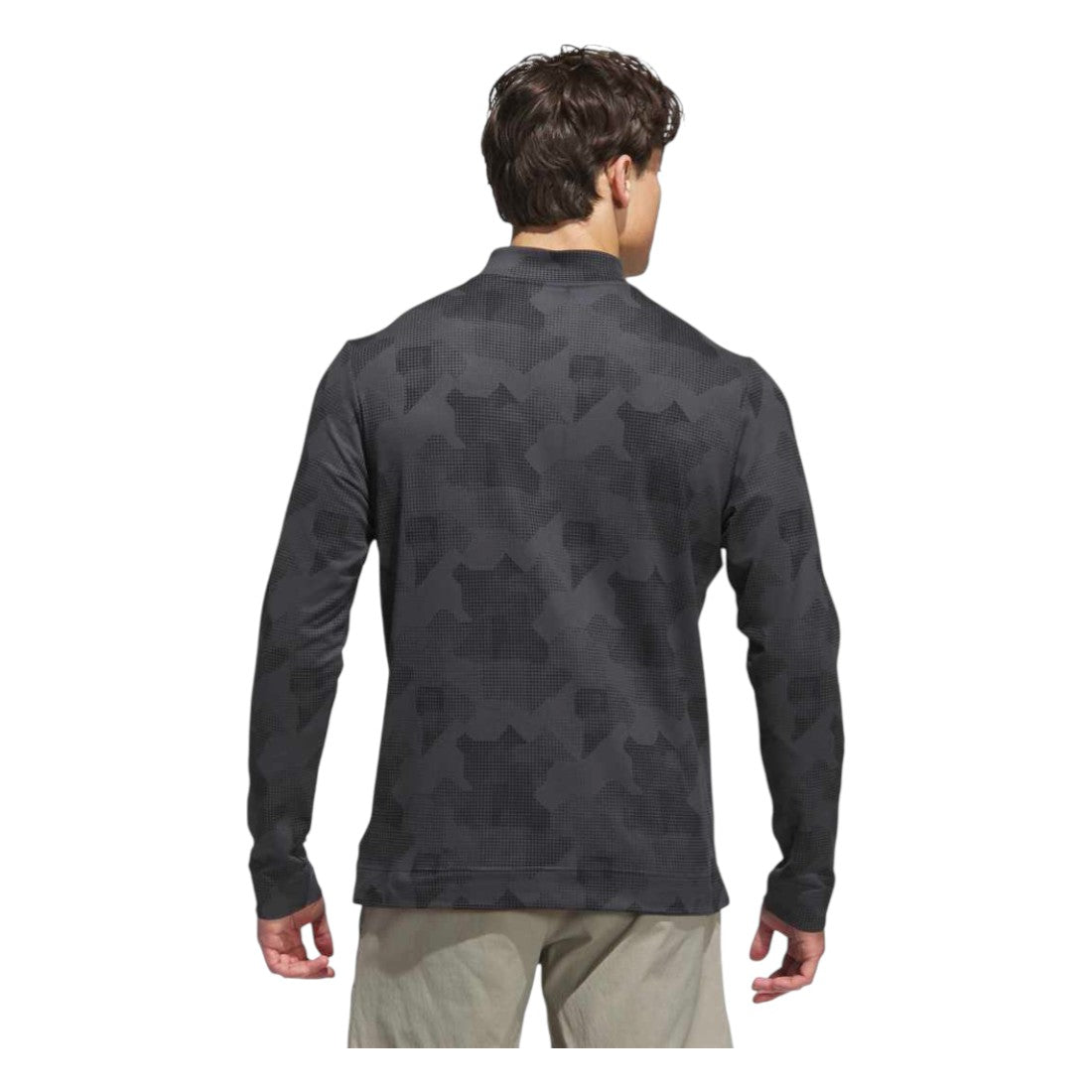 adidas Go-To Print 1/4 Zip Golf Mid Layer JY1948
