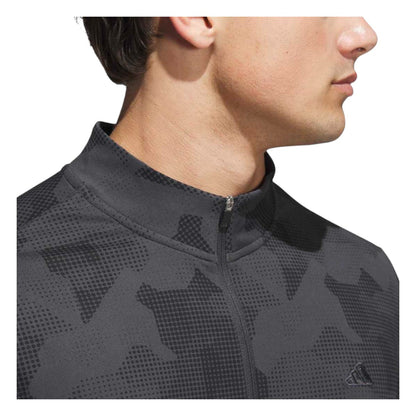 adidas Go-To Print 1/4 Zip Golf Mid Layer JY1948
