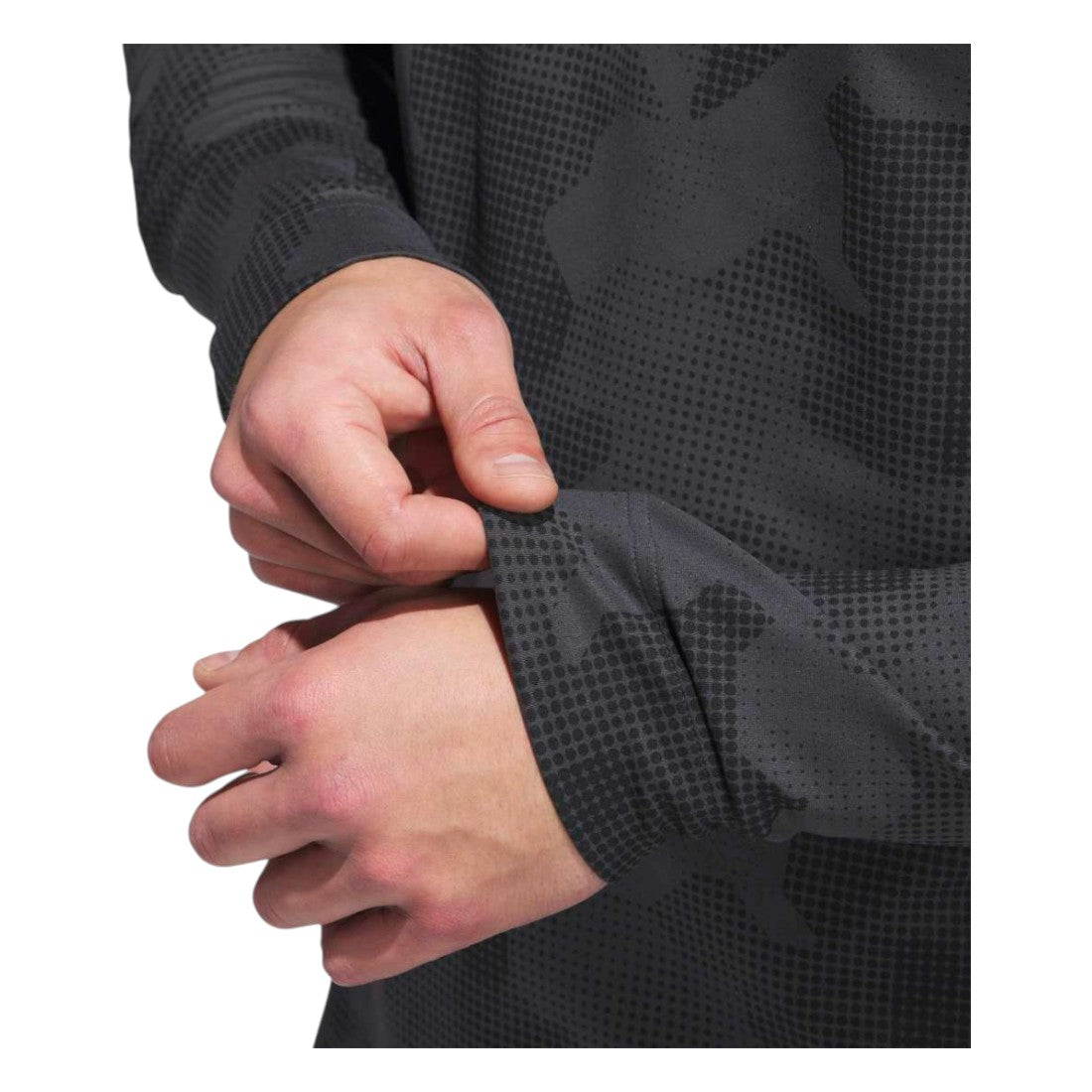 adidas Go-To Print 1/4 Zip Golf Mid Layer JY1948