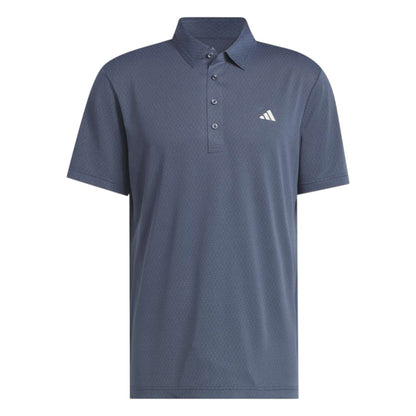 adidas Tour Textured Print Golf Polo Shirt JY4697