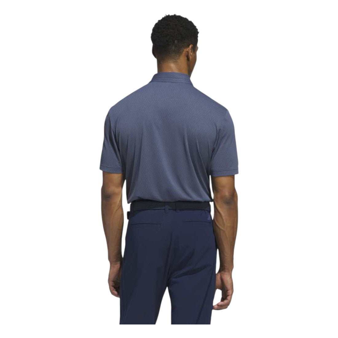 adidas Tour Textured Print Golf Polo Shirt JY4697