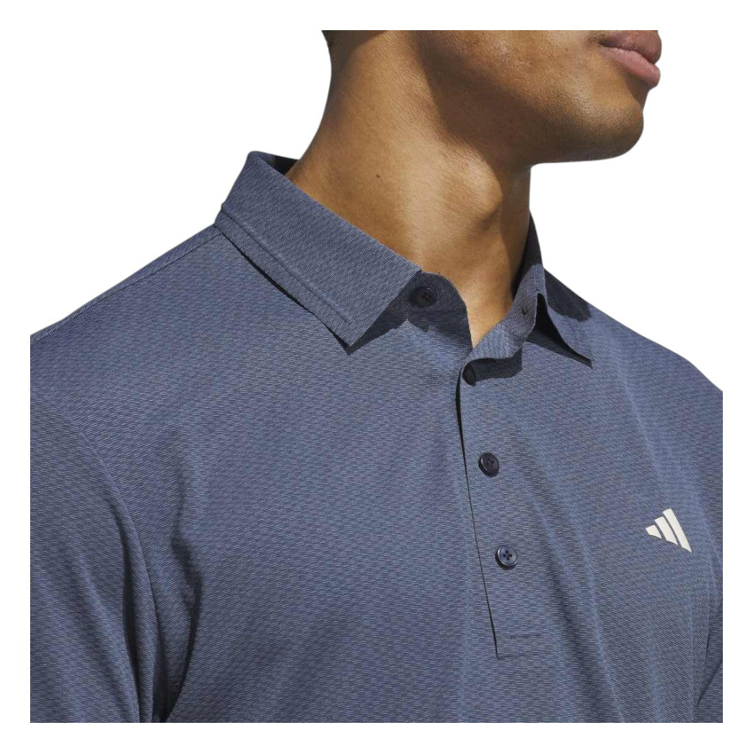 adidas Tour Textured Print Golf Polo Shirt JY4697