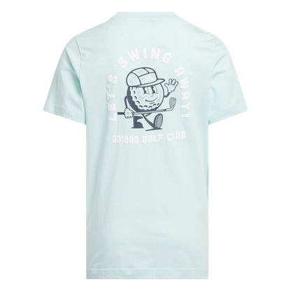 adidas Junior Graphic Golf T-Shirt JY8986