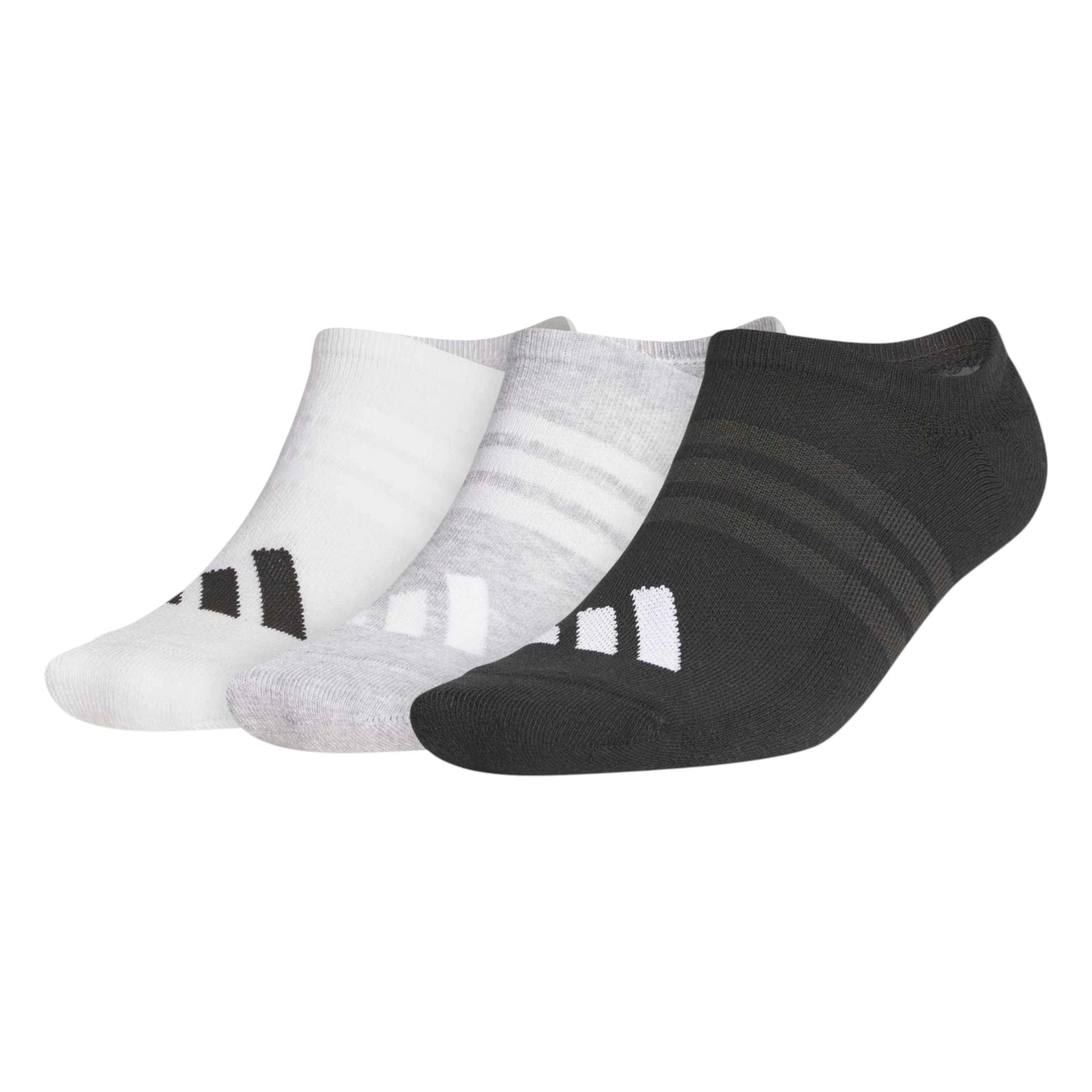adidas 3-Pack No Show Golf Socks JZ2969