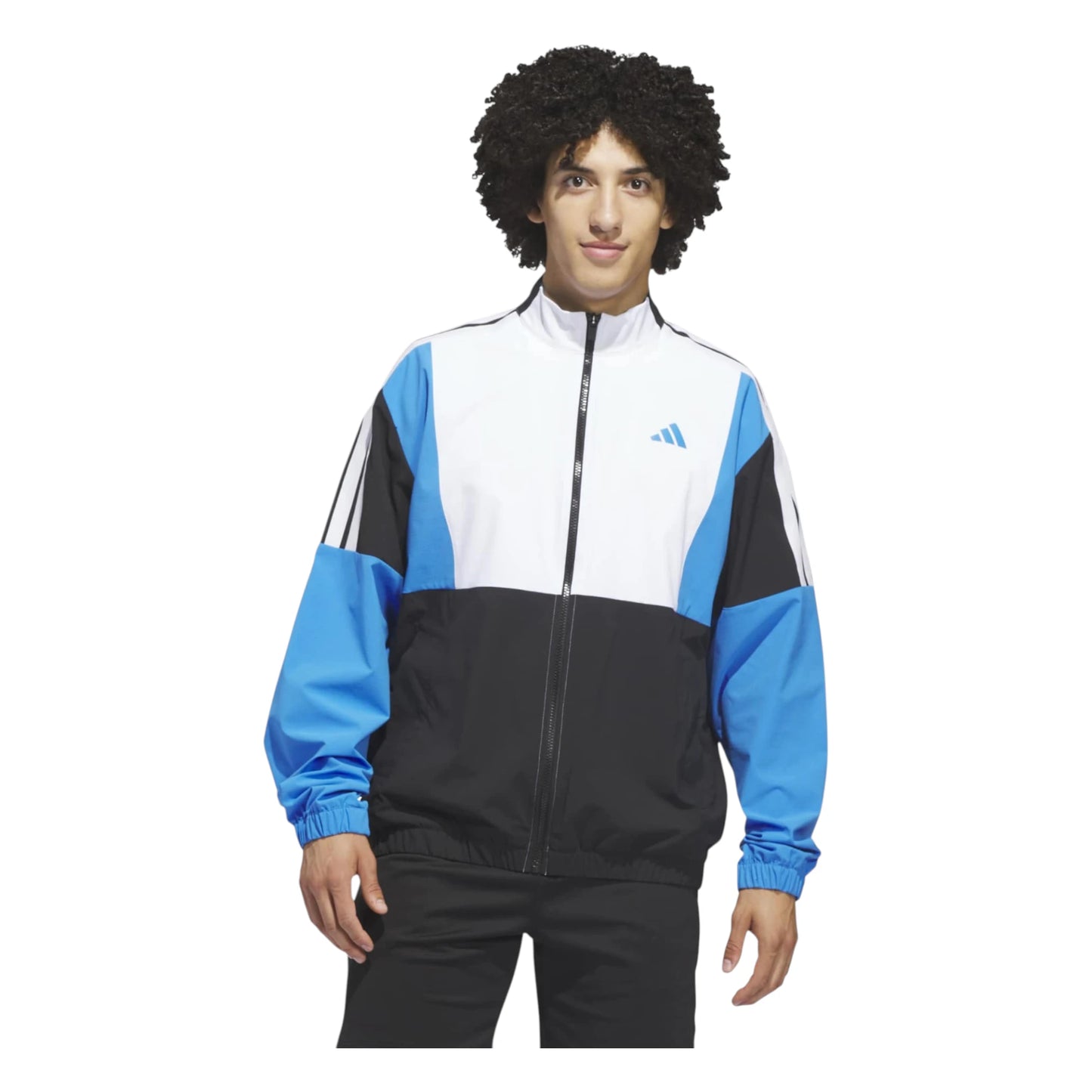 adidas BTC Twistweave Full-Zip Golf Windbreaker JZ7004