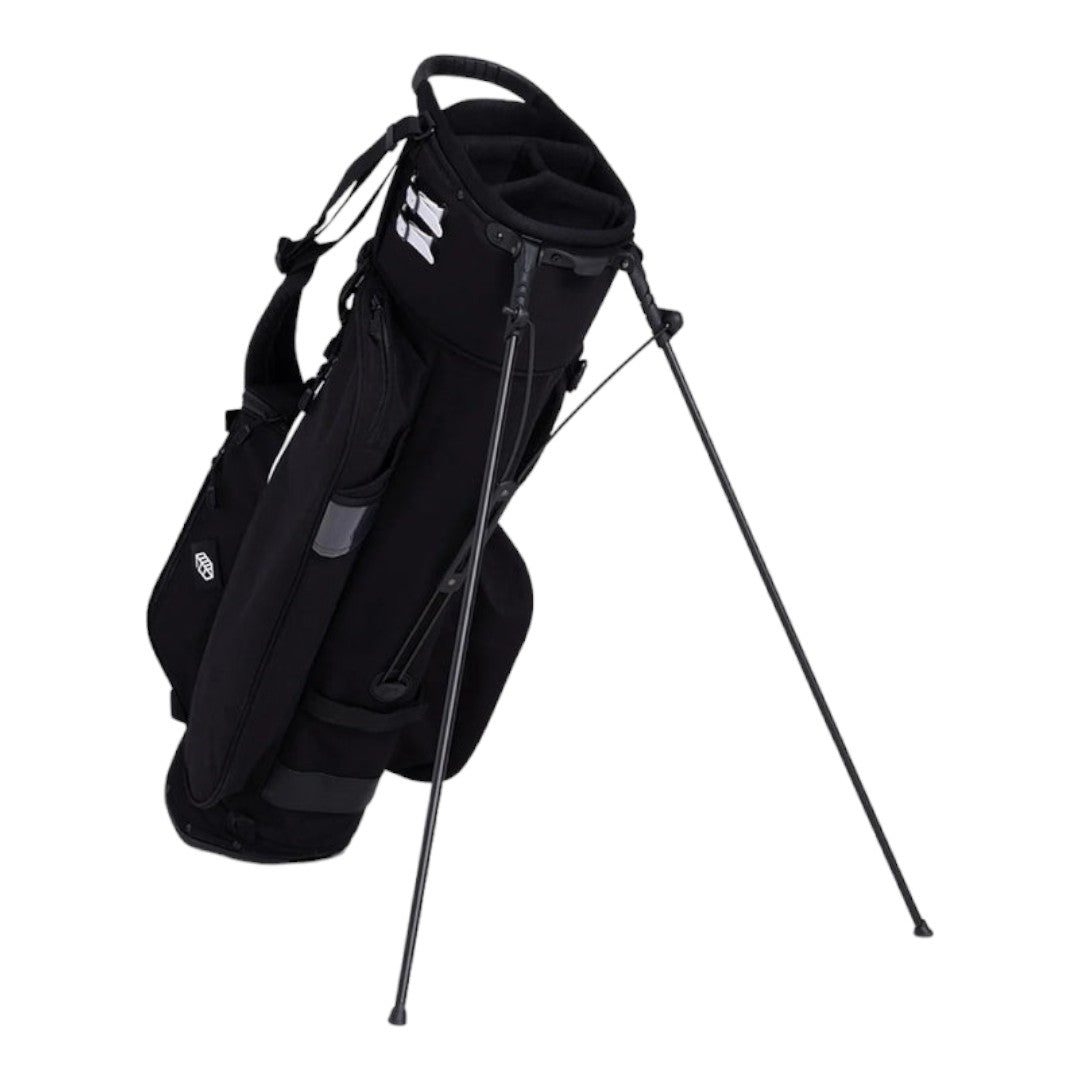 Golf × JONES TROUPER STAND BAG Jones Utility Trouper R 3.0 Stand Golf Bag - Black/White - UT236