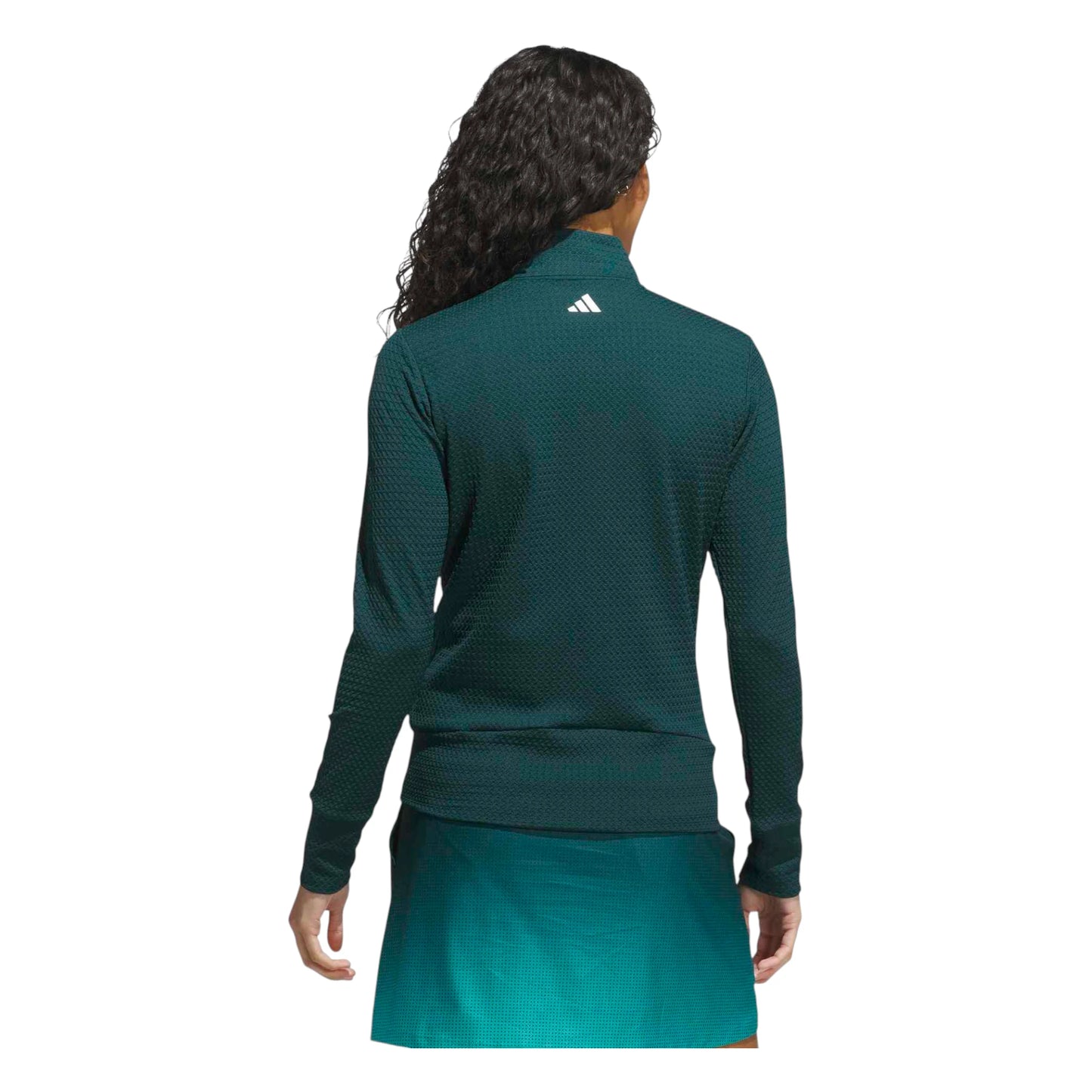 adidas Ladies Lightweight Waffle-Knit Golf Jacket KA5470