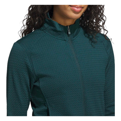 adidas Ladies Lightweight Waffle-Knit Golf Jacket KA5470