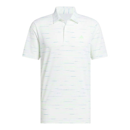 adidas Ultimate365 Mesh Stripe Print Golf Polo Shirt KA7906