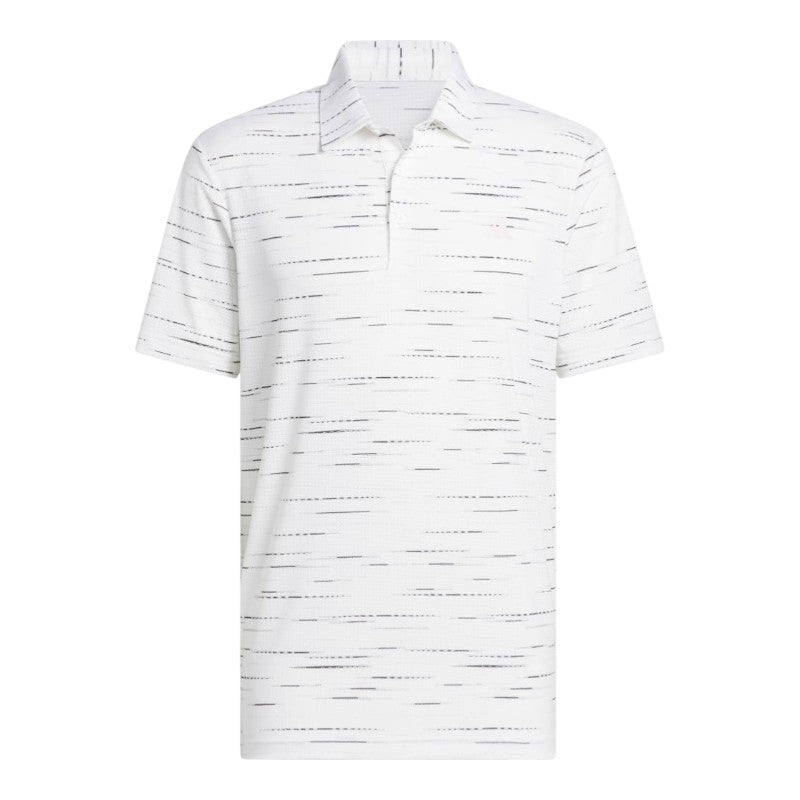adidas Ultimate365 Mesh Stripe Print Golf Polo Shirt KA7912