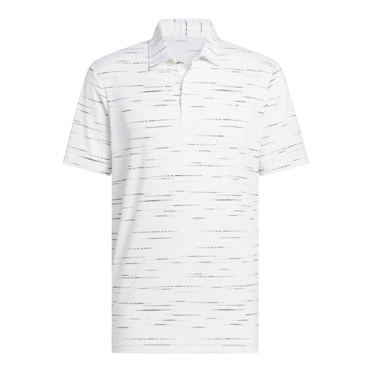 adidas Ultimate365 Mesh Stripe Print Golf Polo Shirt KA7912