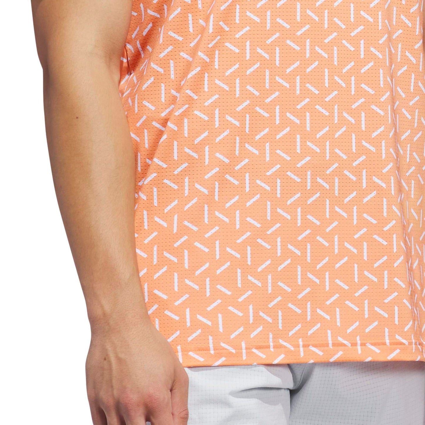 adidas Ultimate365 Mesh Print Golf Polo Shirt KE7705