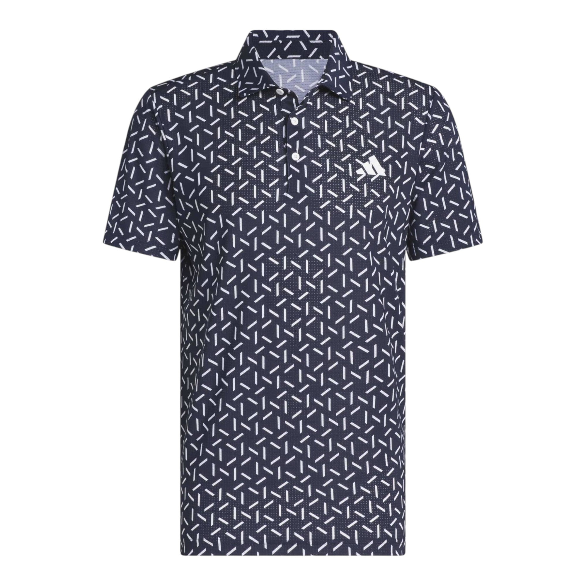 adidas Ultimate365 Mesh Print Golf Polo Shirt KE7707