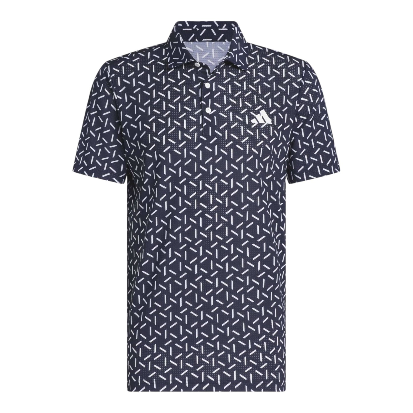 adidas Ultimate365 Mesh Print Golf Polo Shirt KE7707