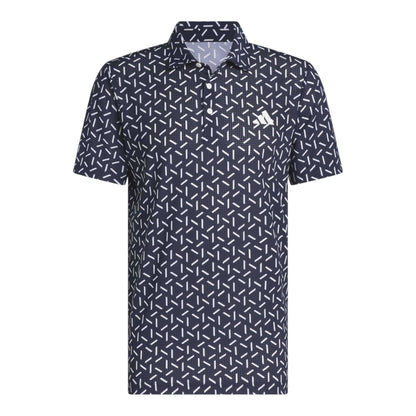 adidas Ultimate365 Mesh Print Golf Polo Shirt KE7707