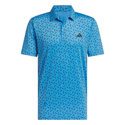 adidas Ultimate365 Mesh Print Golf Polo Shirt KE7710