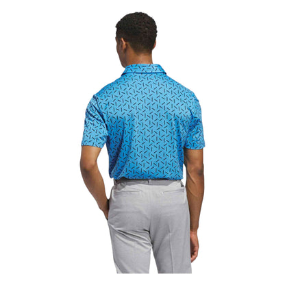 adidas Ultimate365 Mesh Print Golf Polo Shirt KE7710