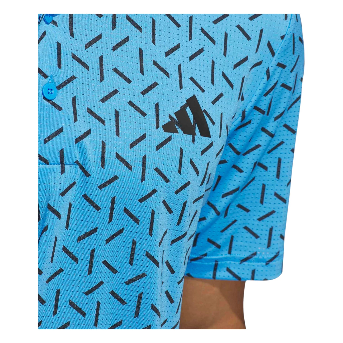 adidas Ultimate365 Mesh Print Golf Polo Shirt KE7710