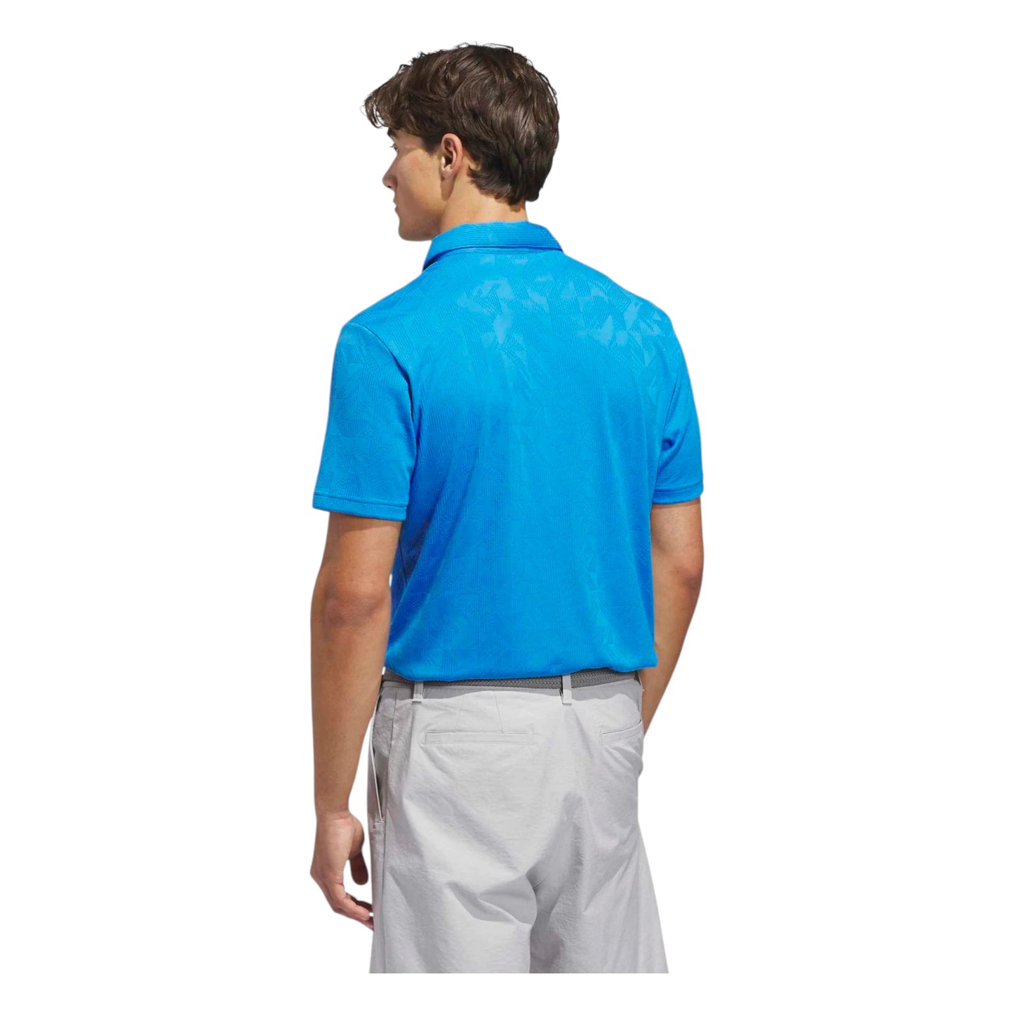 adidas Ultimate365 Textured Jacquard Golf Polo Shirt KE7711