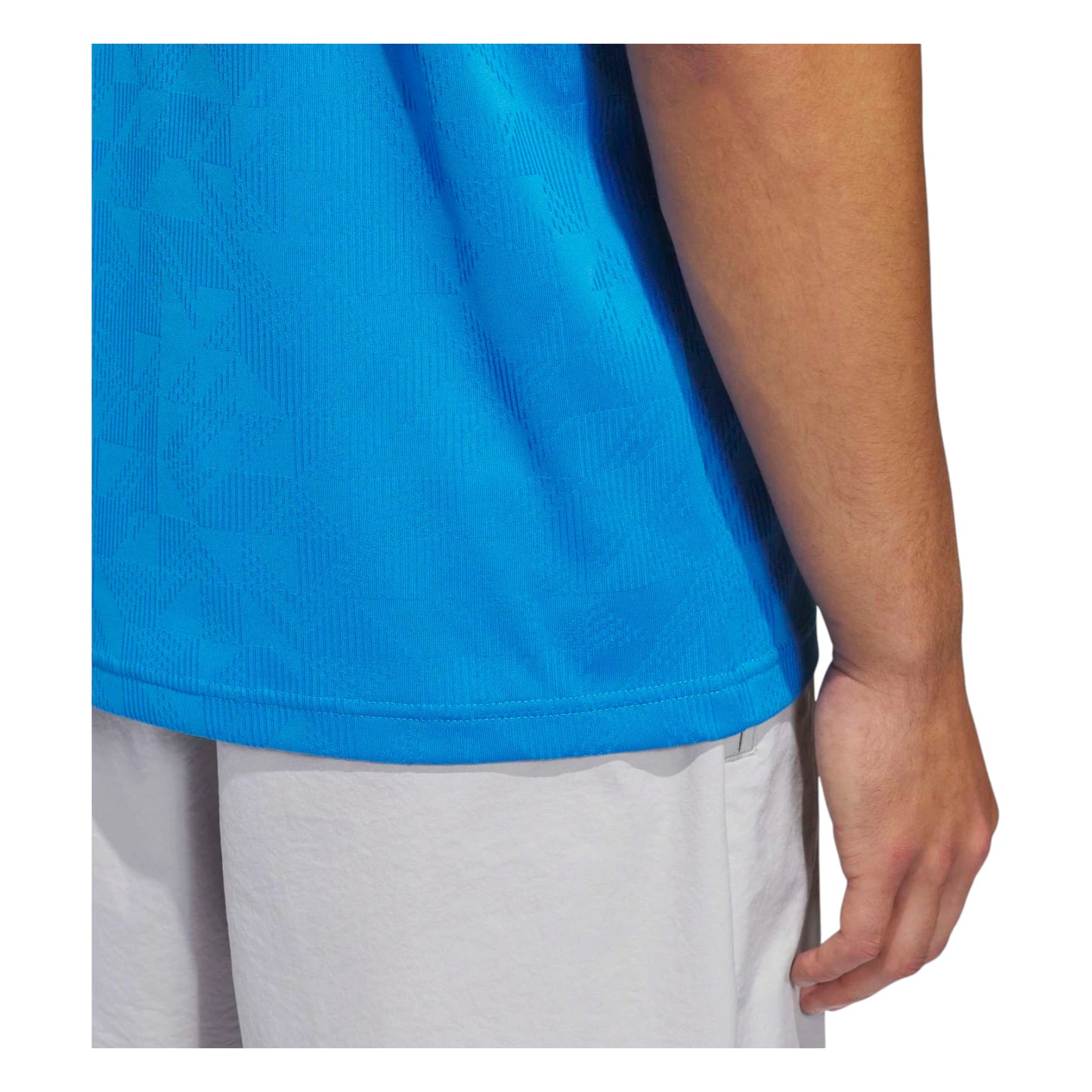 adidas Ultimate365 Textured Jacquard Golf Polo Shirt KE7711